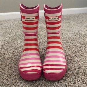 Hunter girls rain boots